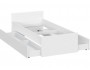 Валенсия 90х200 белый текстурный Кровать от производителя