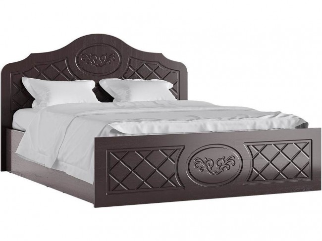 С/Г Престиж Кровать 1,6м (Шоколад, венге) (Венге шоколад) фото