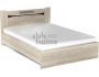 Кровать 1400, Мале (1458*2069*905) Дуб галифакс белый, 11206 распродажа
