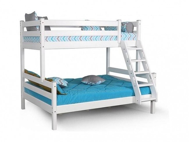 Двухъярусная кровать Адель (Белый) фото