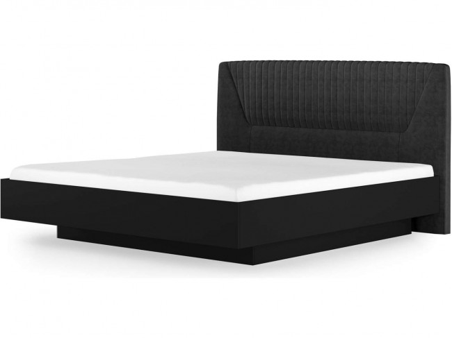 Кровать-11 с подъёмный основанием 1600 Марсель (Черный) фото