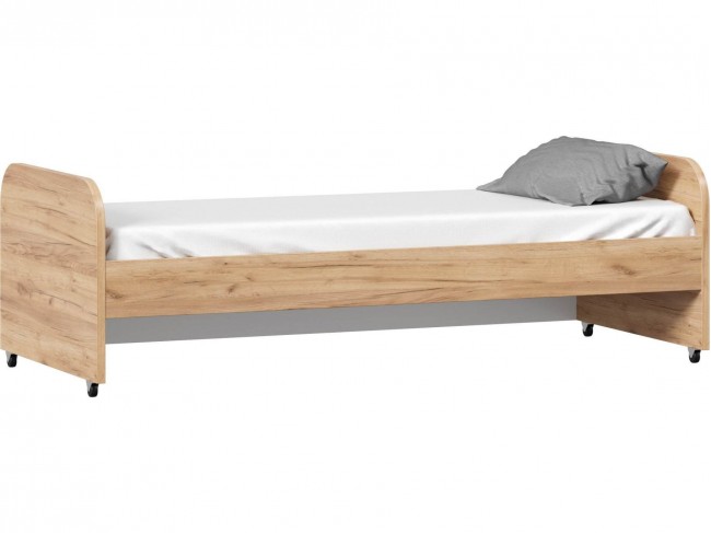 Урбан Кровать выкатная для кровати-чердака (Дуб Золотой/Белый) фото