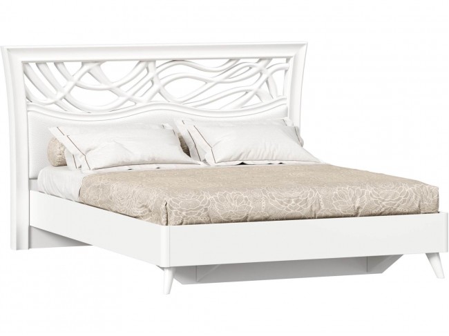 Джулия Кровать двуспальная 1600 (Белый) фото