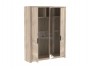 Шкаф 3-х дверный широкий зеркальный, Юта (1814*519*2300) Дуб Мар недорого