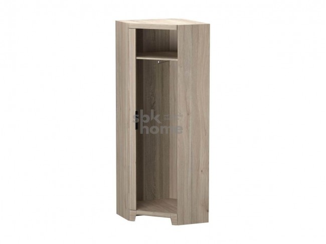 Шкаф для одежды угловой (без двери), Юта (754*754*2100) Дуб Мари фото