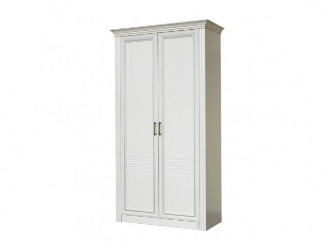 Орлеан №835 Шкаф для одежды 2-дверный, ясень белый фото