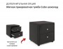 Мягкая кровать Olivia 1600 шоколад с ящиками купить