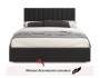 Мягкая кровать Olivia 1600 шоколад с ящиками распродажа