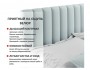 Мягкая кровать Olivia 1600 мята пастель с ящиками от производителя