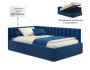 Мягкая кровать Milena 1200 синяя с подъемным механизмом купить