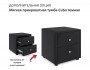 Мягкая кровать Milena 1200 темная с подъемным механизмом распродажа