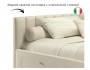 Мягкая кровать-тахта Milena 1200 бежевая с ящиками недорого