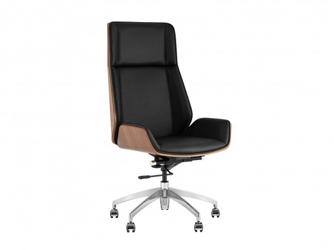 Кресло руководителя TopChairs Crown SN Черный фото