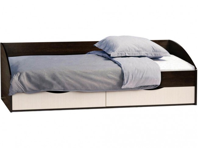 Эриол 90x200 венге / белфорд Кровать фото