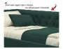 Мягкая кровать-тахта Afelia 900 изумруд с ортопедическим основан купить