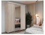 Шкаф-купе ПРАЙМ, 177х60х230 Шимо светлый с зеркалом от производителя