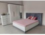 Бастион Кровать с п/м 1600 Дуб Крафт белый / Серый шифер купить