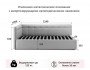 Односпальная кровать-тахта Bonna 900 с защитным бортиком изумруд от производителя
