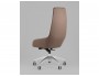Кресло руководителя STOOL GROUP TopChairs Soulo бежевый/коричнев фото