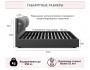 Мягкая кровать Vita 1600 синяя с подъемным механизмом распродажа