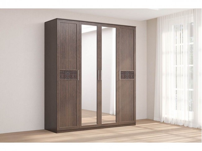 Кэт-4 Шкаф 4 створки, венге фото