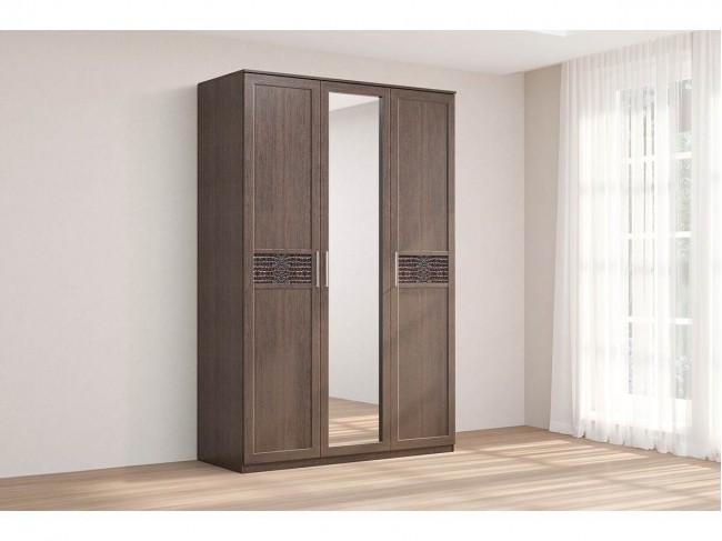 Кэт-4 Шкаф 3 створки, венге фото