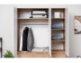 Прихожая Роджинамиф Шкаф 3-х ств (Дуб крафт/Белый глянец) купить