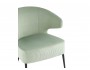 Кресло лаунж STOOL GROUP Royal Stripes Велюр фисташковый купить