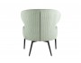 Кресло лаунж STOOL GROUP Royal Stripes Велюр фисташковый распродажа