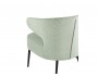Кресло лаунж STOOL GROUP Royal Stripes Велюр фисташковый фото