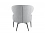 Кресло лаунж STOOL GROUP Royal Stripes Велюр серый от производителя