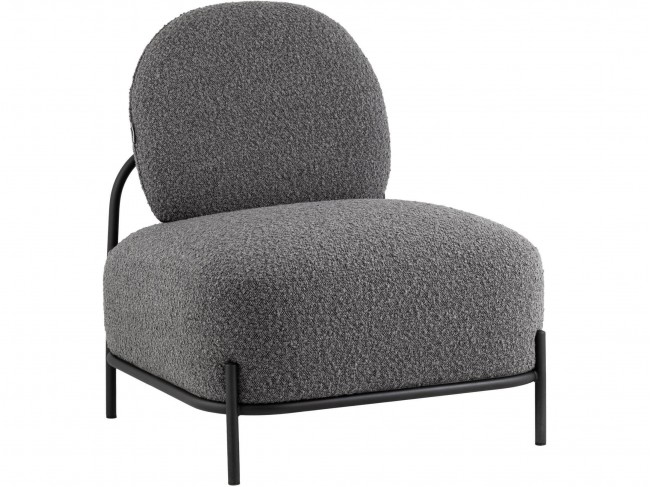 Кресло STOOL GROUP Стоун new Букле темно-серый фото