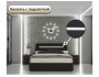 Мягкая кровать Neo 1600 шоколад с подъемным механизмом и подсвет от производителя