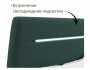 Мягкая кровать Neo 1600 изумруд с подъемным механизмом и подсвет распродажа