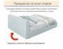 Мягкая кровать Skandi 1600 мята пастель с подъемным механизмом фото