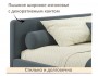 Мягкая кровать-тахта Kapri 1200 маренго c подъемным механизмом фото