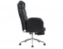Кресло руководителя STOOL GROUP TopChairs Solid с оттоманкой Чер купить
