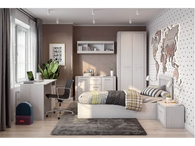 Кровать с основанием из ЛДСП 90*200 Гамма 20 фото