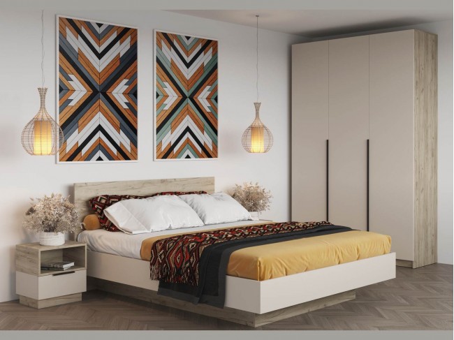 Модульная спальня БОХО, композиция 2 фото
