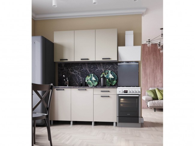 Кухонный гарнитур Нагано 1,5м, Кашемир фото