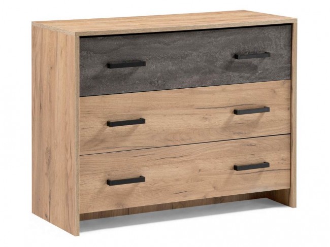 Taika дуб золотой / камень темный Комод фото