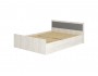 Кровать с проложками ДСП Фиеста LIGHT 140х200, Дуб крафт белый недорого