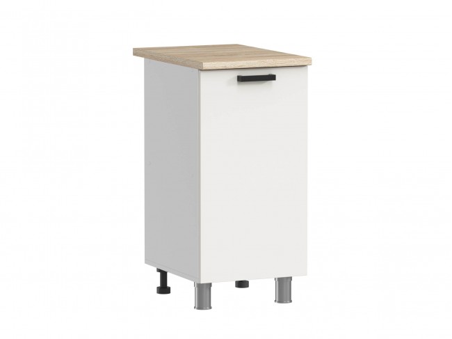 МК Аленушка Н 400 Лаванда Молочный, скоба черный (без столешницы фото