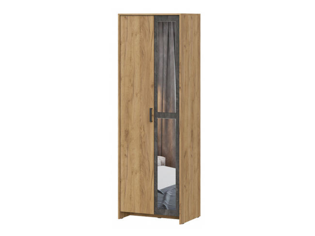 Taika дуб золотой / камень темный Шкаф фото