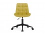 Честер горчичный / черный Офисное кресло недорого