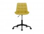 Честер горчичный / черный Офисное кресло купить