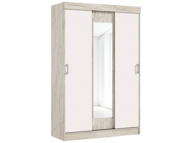 Шкаф-купе Басямиф, Крафт серый/Кашемир фото