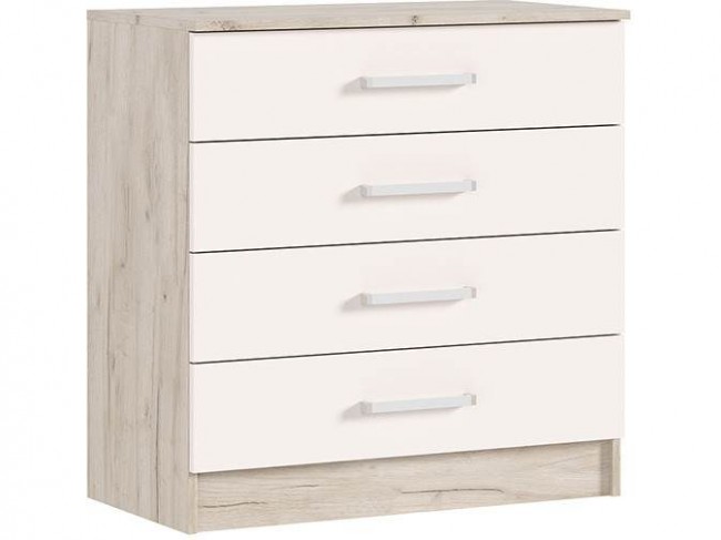 Комод 800 Мартина, Крафт серый/Кашемир фото