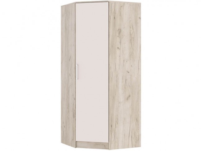 Шкаф угловой для одежды Мартина, Крафт серый/Кашемир фото