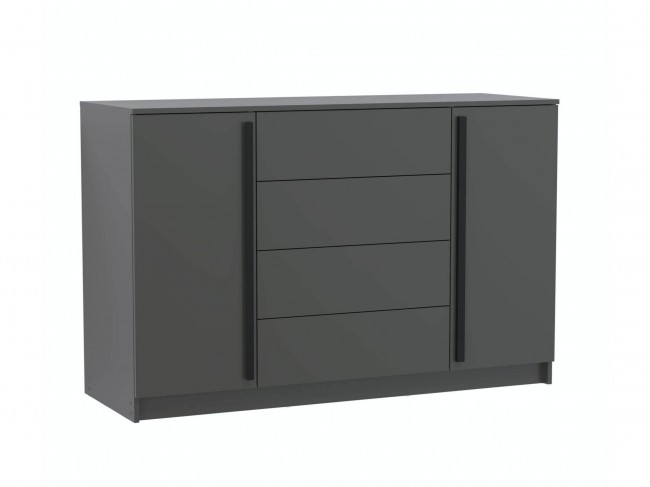 Комод 67.11 Брандо ЛДСП Диамант серый фото